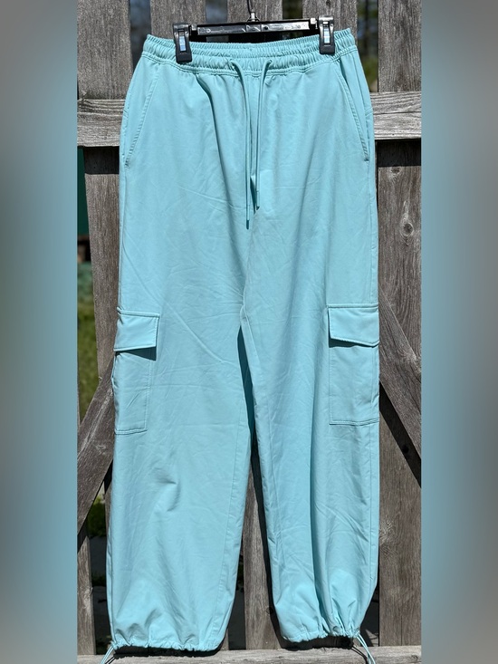 Gilly Hicks Pants - Gilly Hicks Light Aqua Drawstring Lounge Shorts